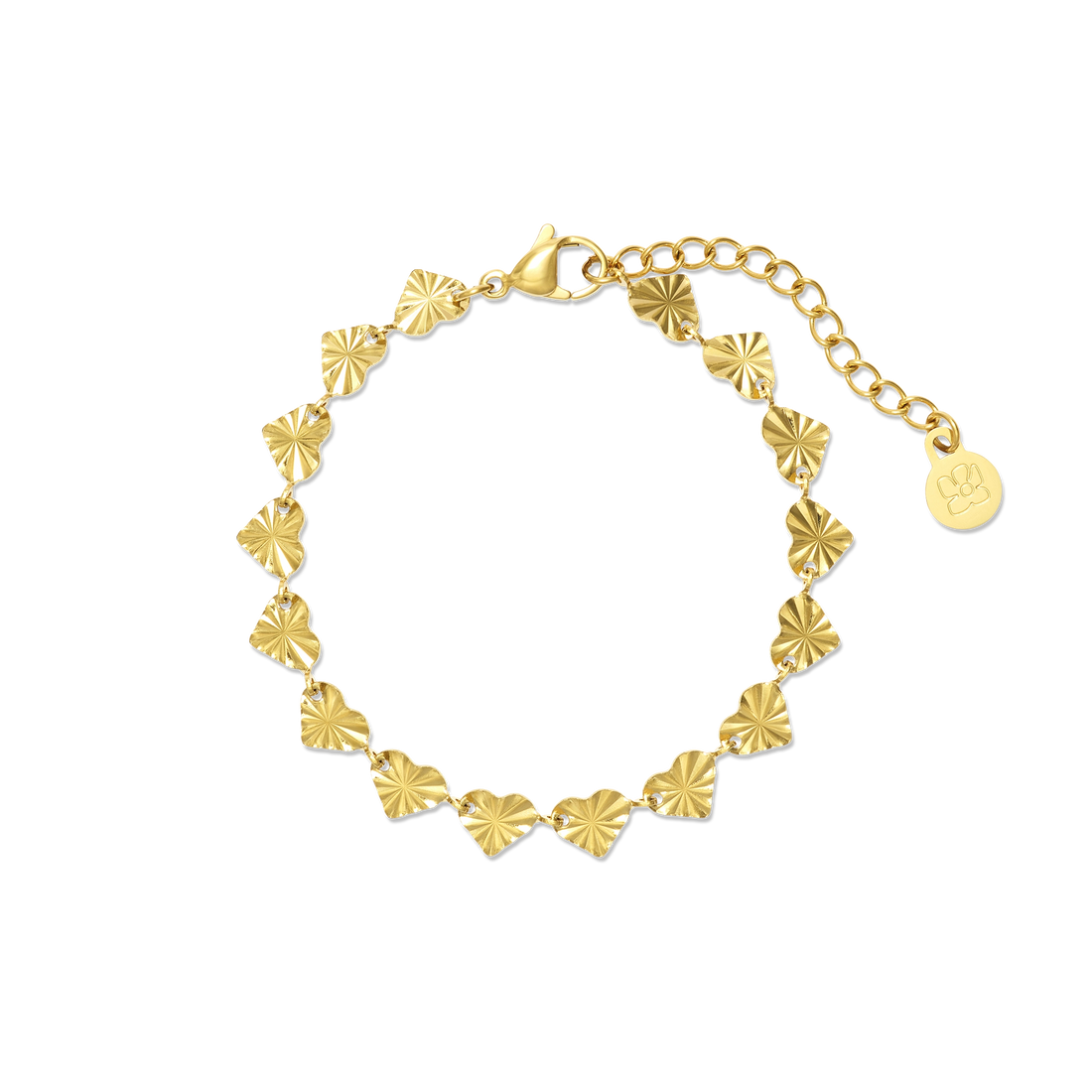 Starlight Heart Chain Bracelet