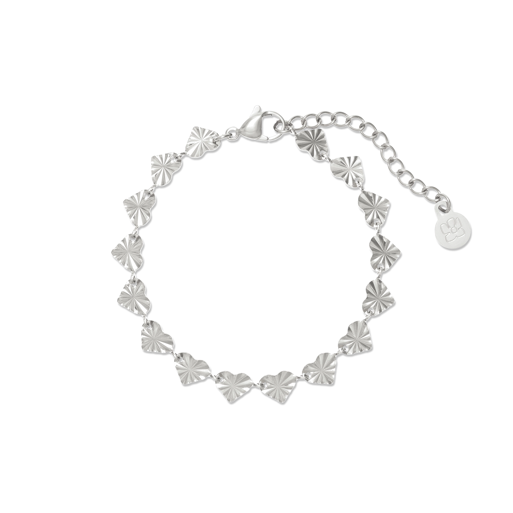 Starlight Heart Chain Bracelet