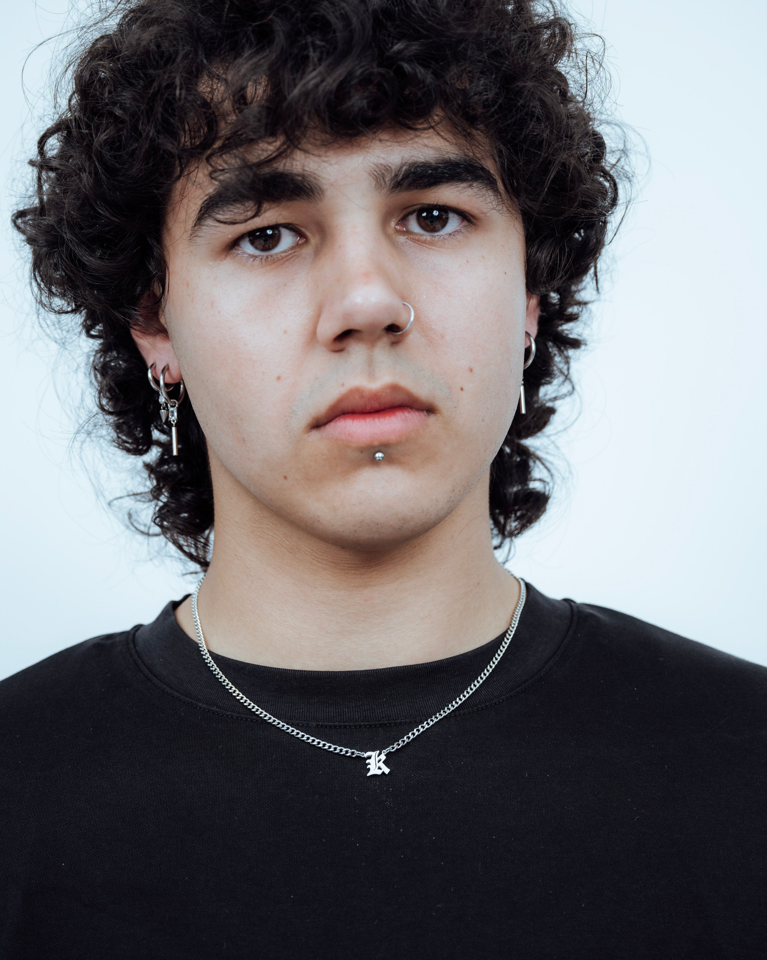 Cuban Initial Necklace