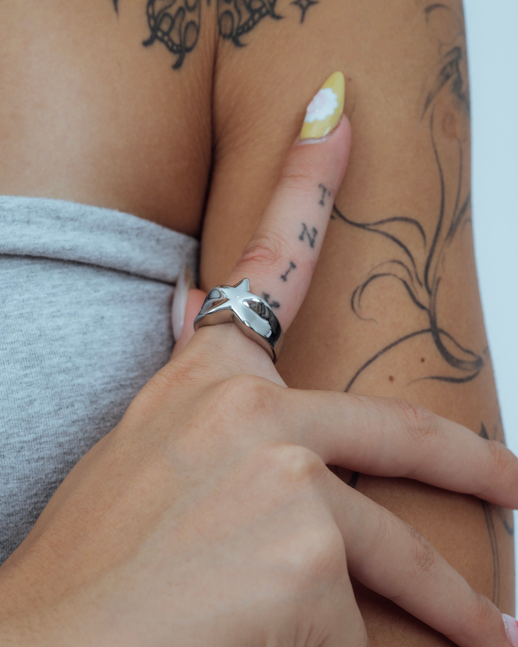 Chunky Star Puff Ring