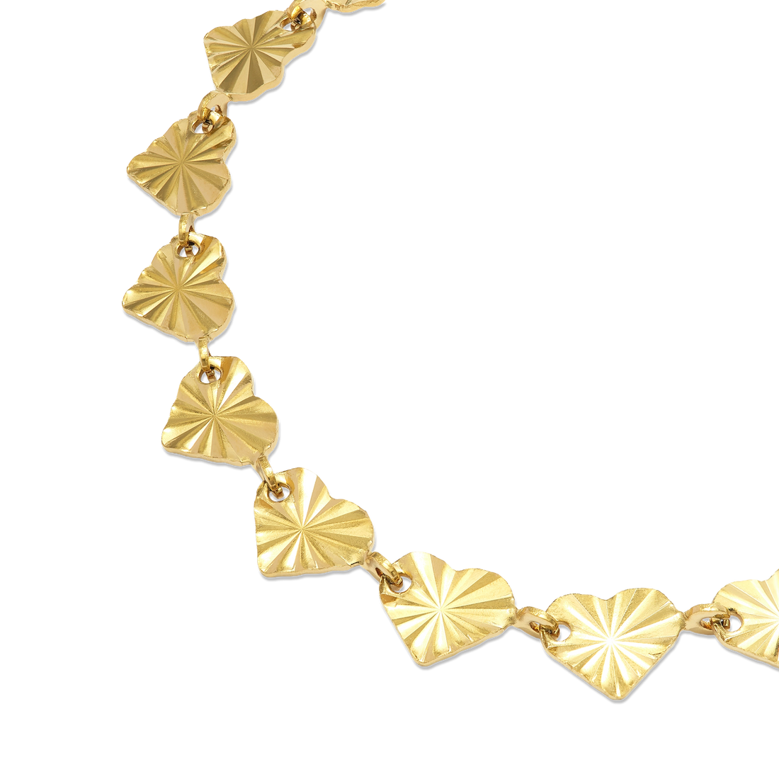 Starlight Heart Chain Bracelet