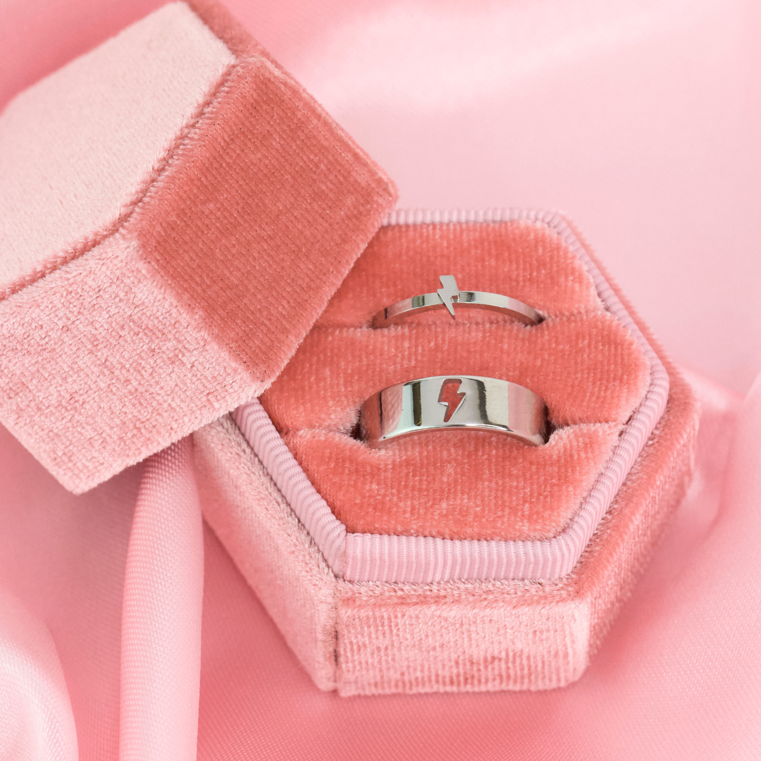 Lightning Bolt Ring (single)