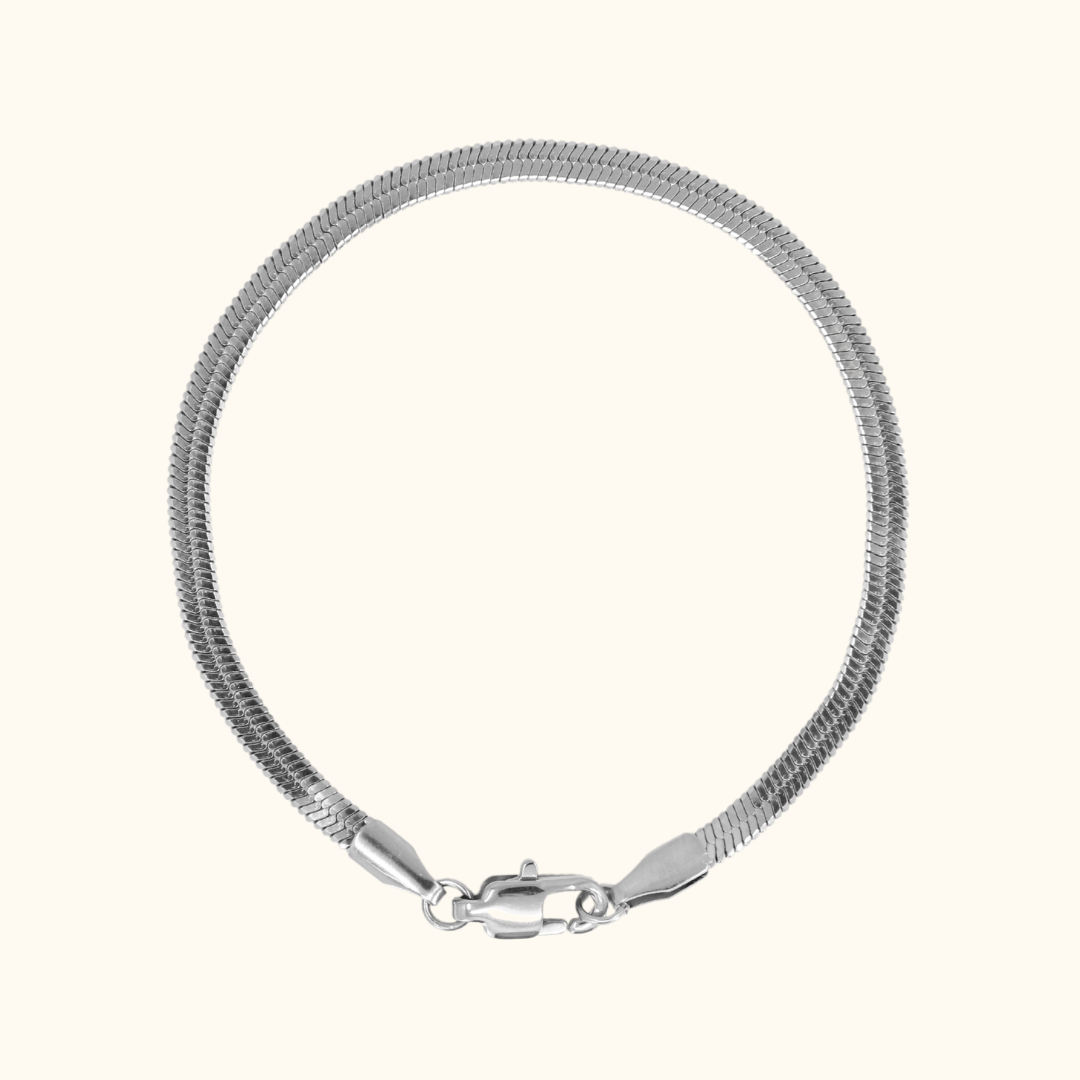 Herringbone Chain Bracelet