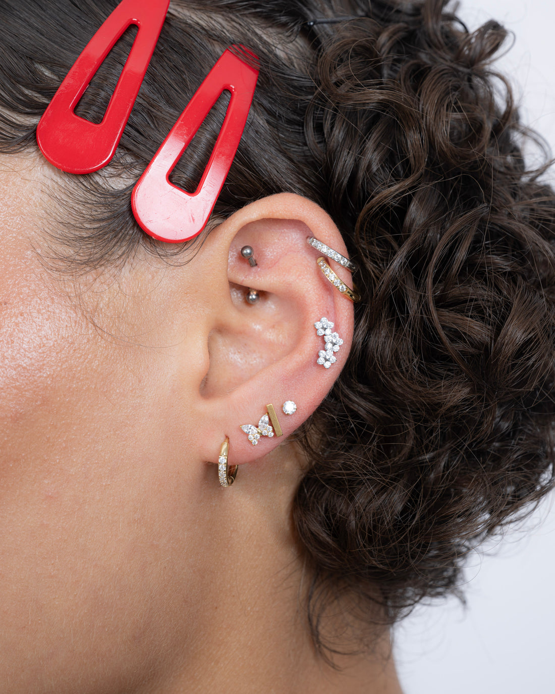 Diamond Flatback Stud