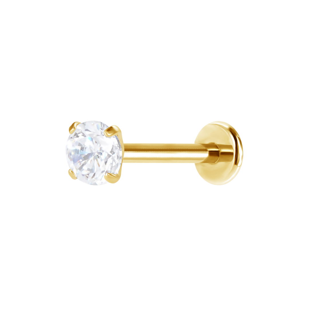 Diamond Flatback Stud