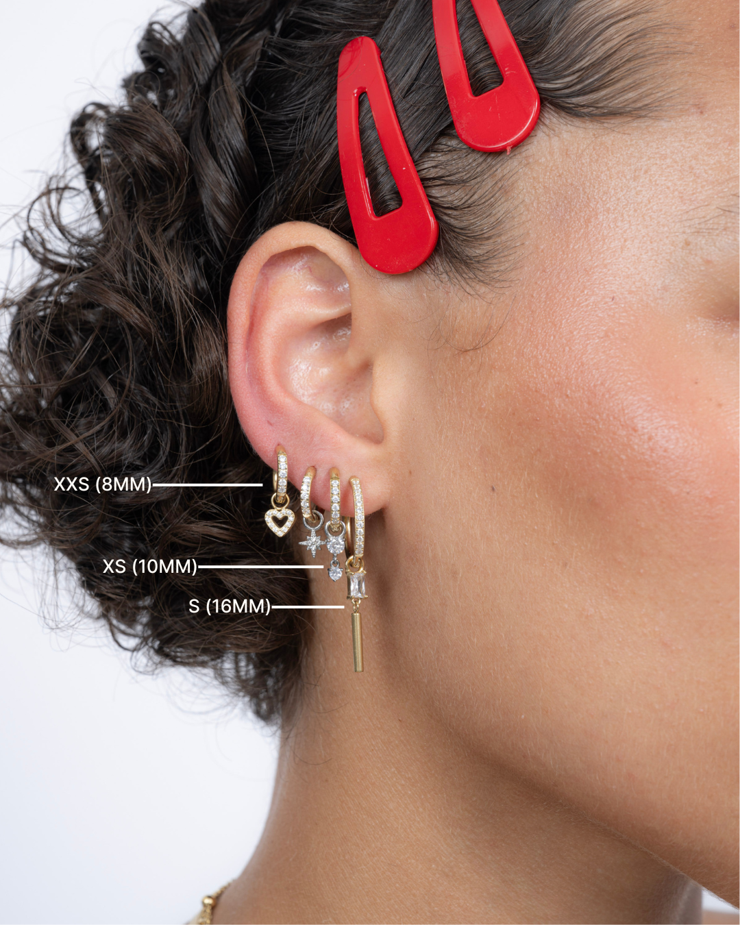 My Huggies Sparkle Hoop Earrings