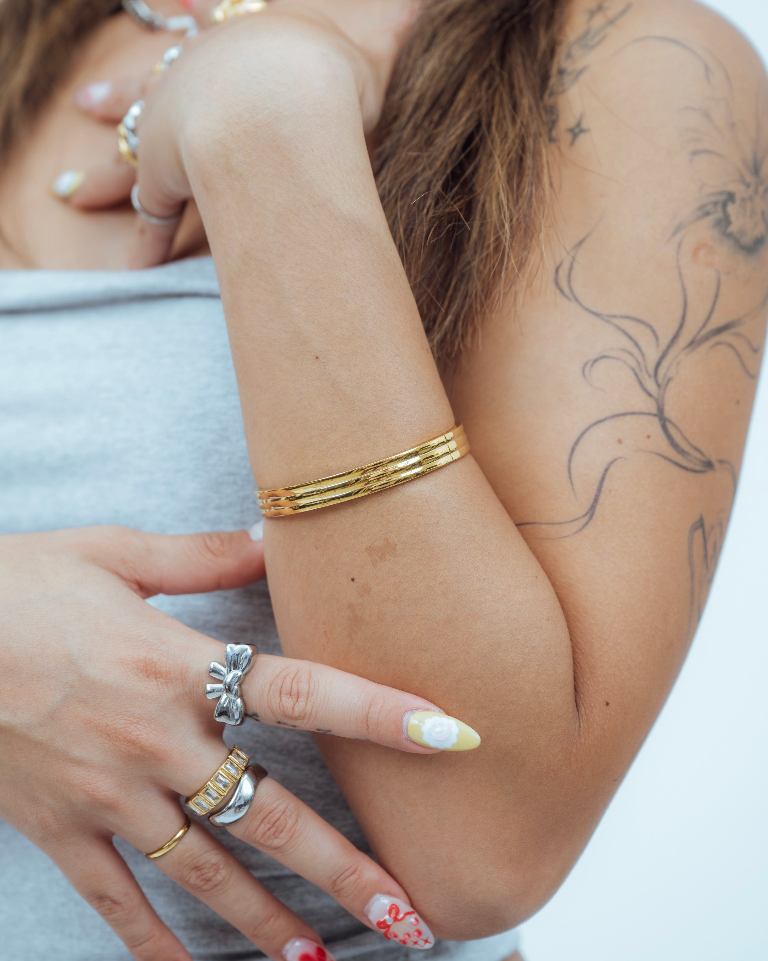 Chunky Layered Bangle