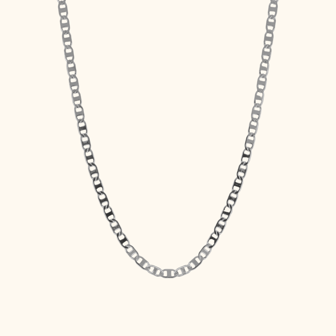 Flat Anchor Chain Necklace
