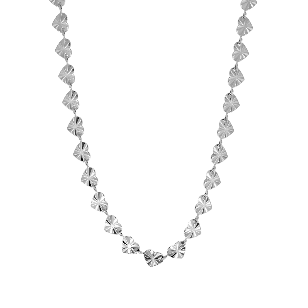 Starlight Heart Chain Necklace