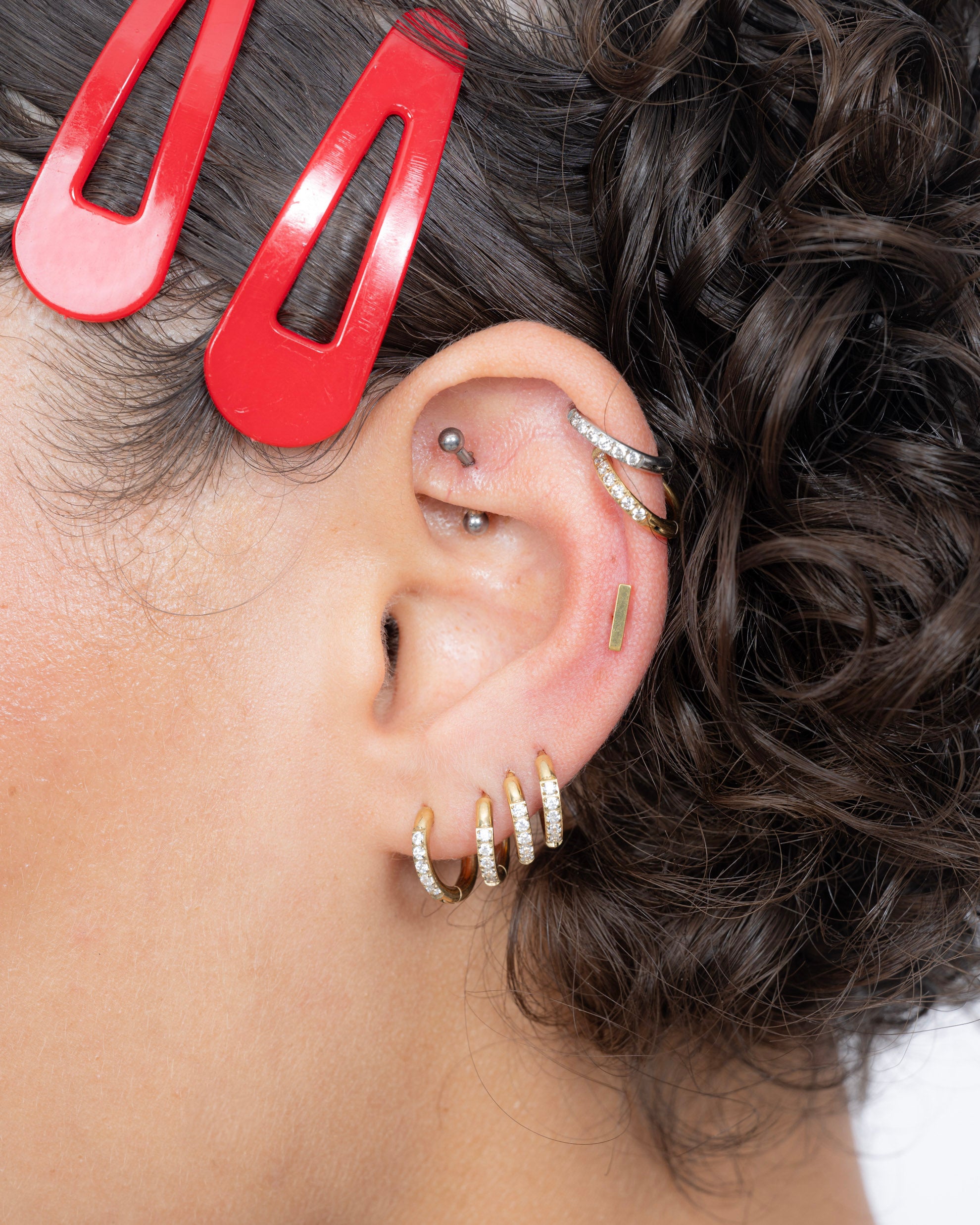 Classic Bar Flatback Stud