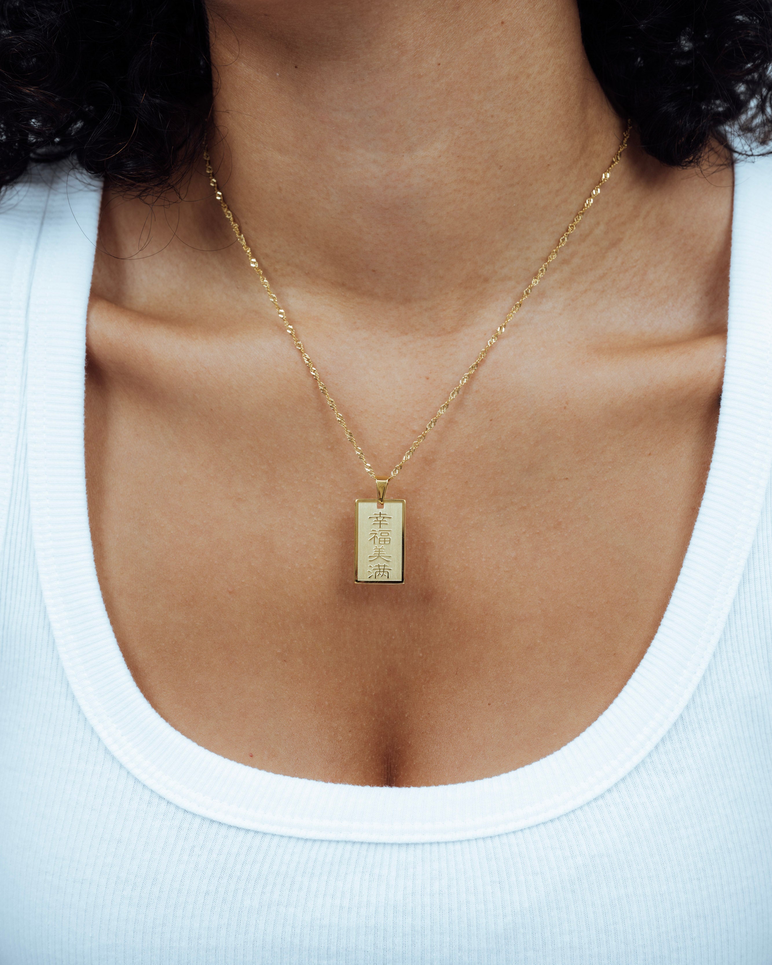 Happiness Good Luck Necklace