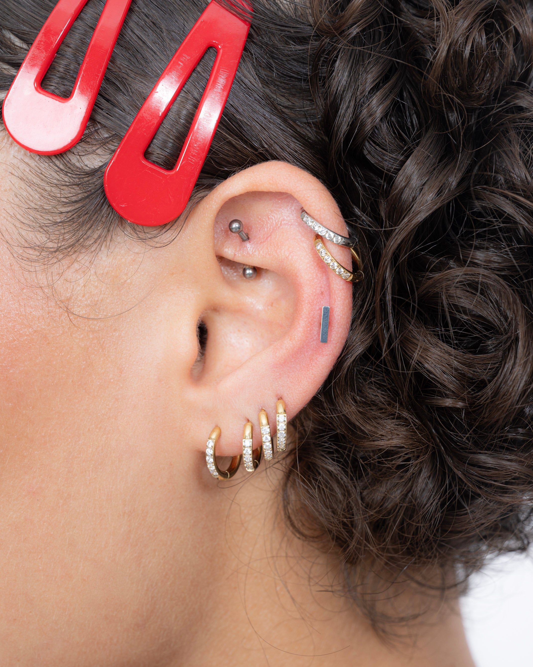 Classic Bar Flatback Stud