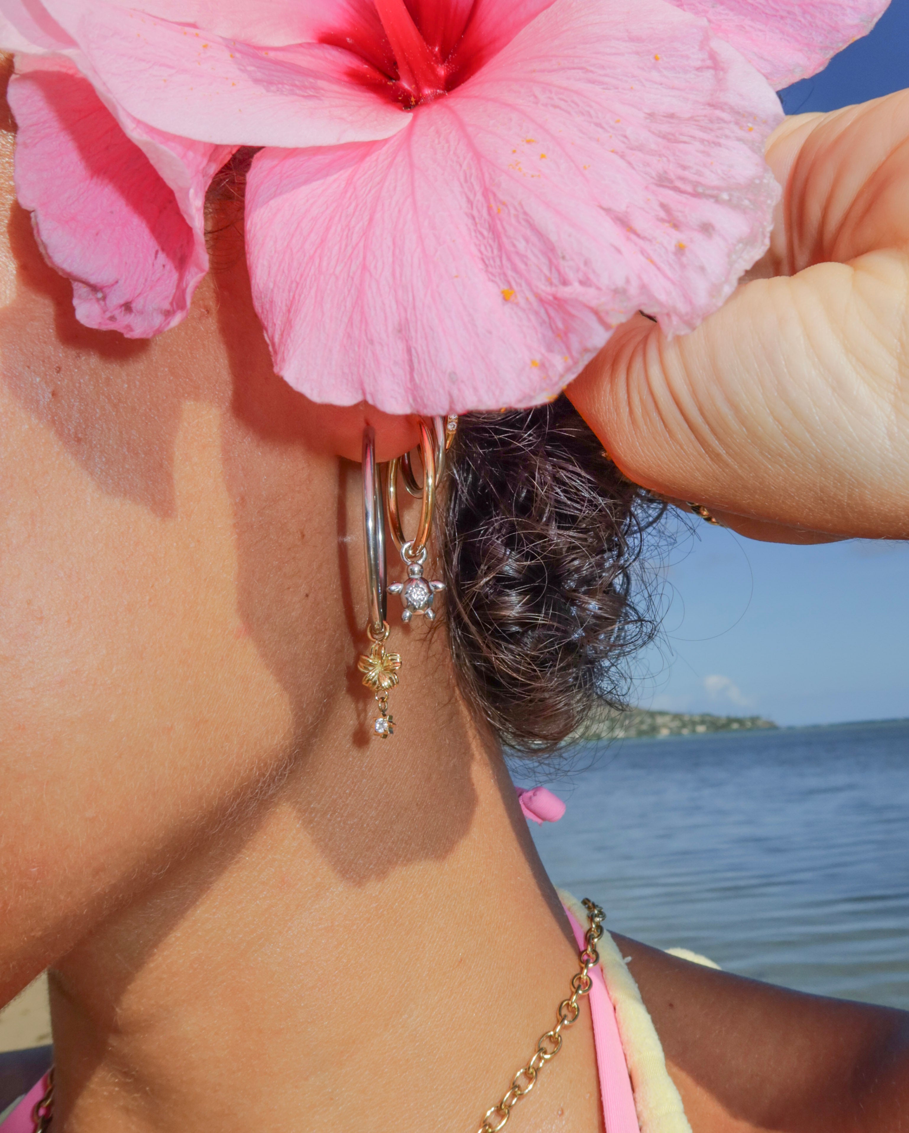 Sunrise Turtle Charm