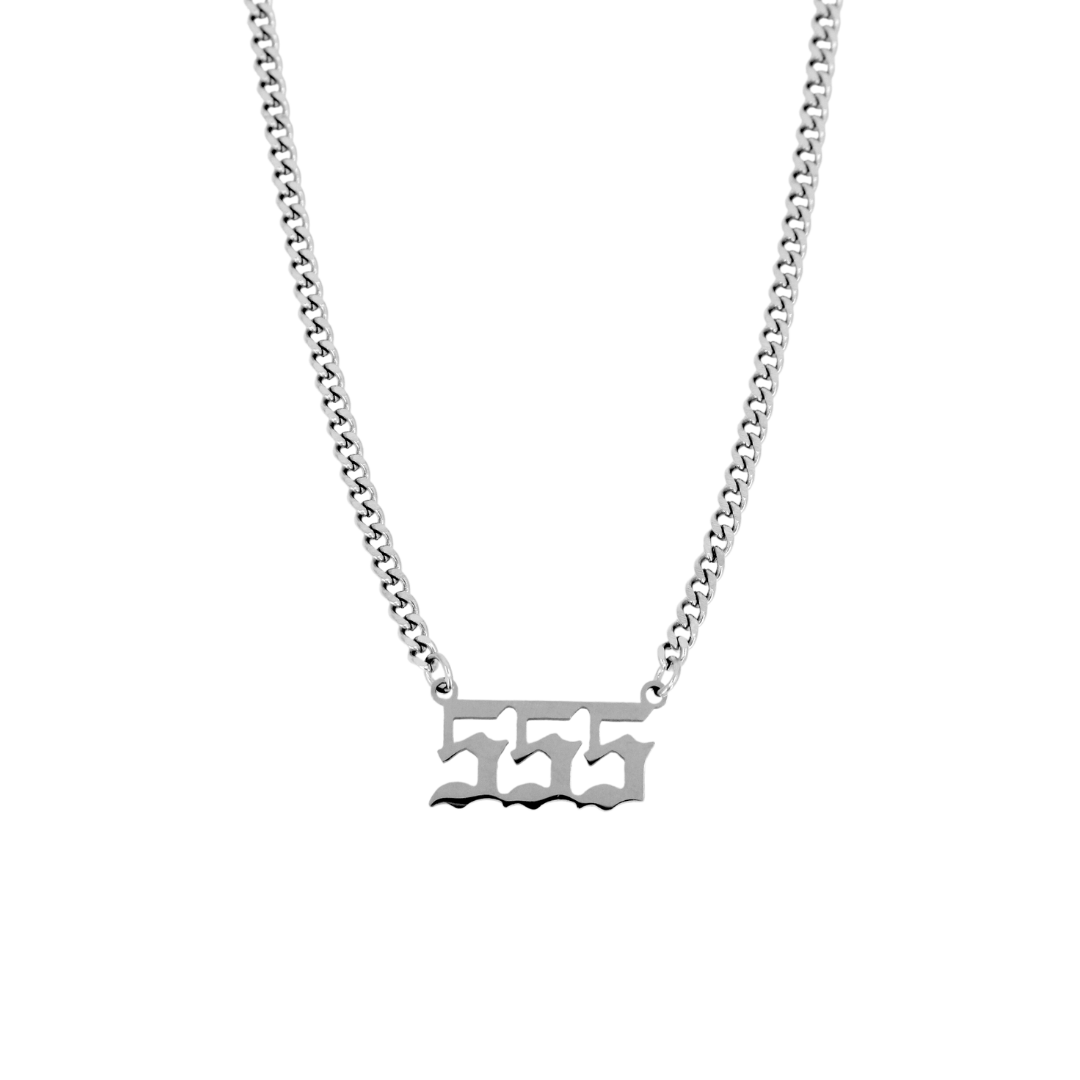 Angel Number Cuban Necklace