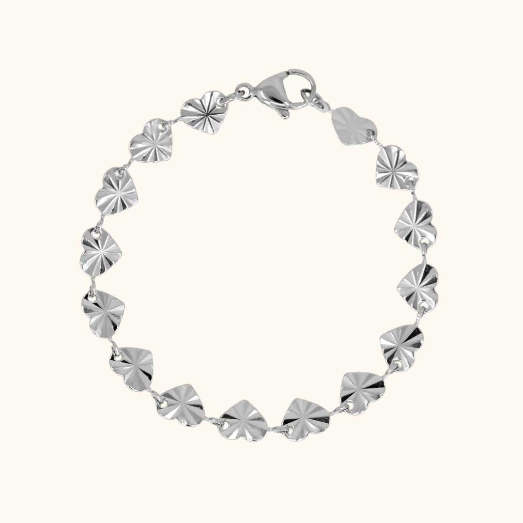 Starlight Heart Chain Bracelet