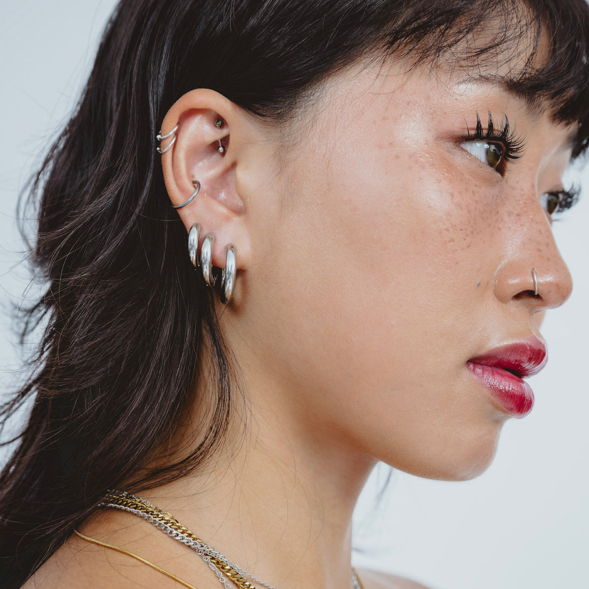 Chunky Endless Hoops – Stay Golden HI Jewelry