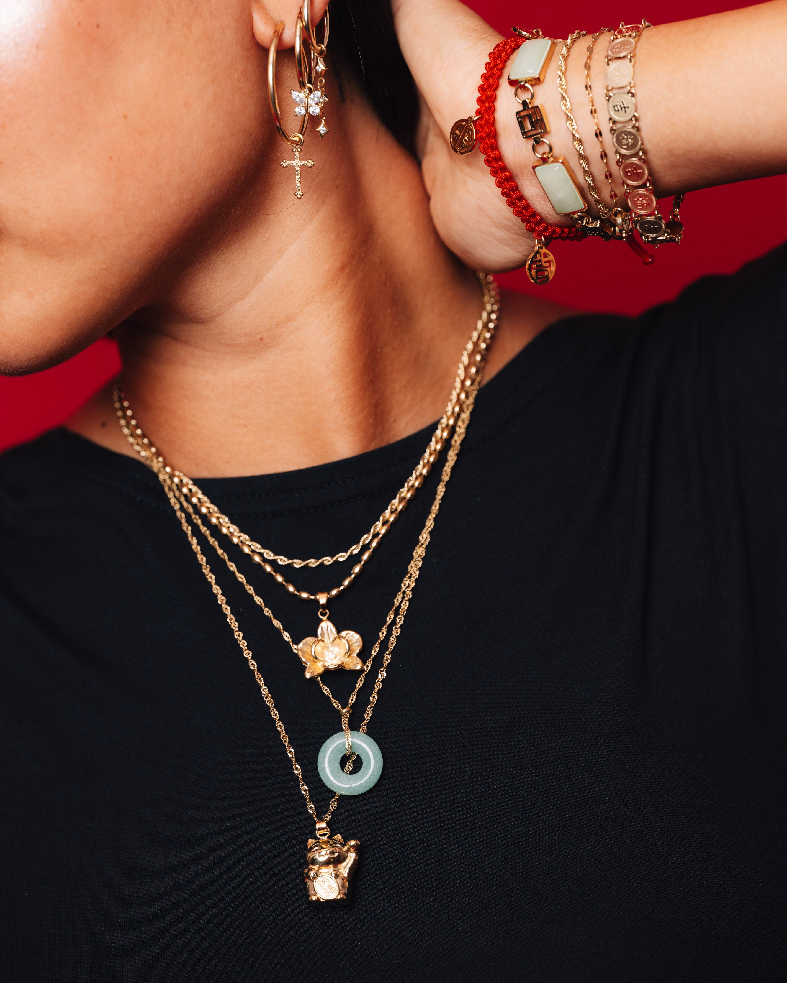 Lucky Cat Happiness Necklace