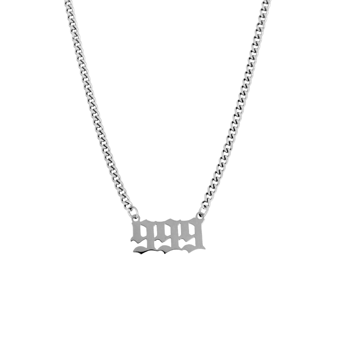 Angel Number Cuban Necklace
