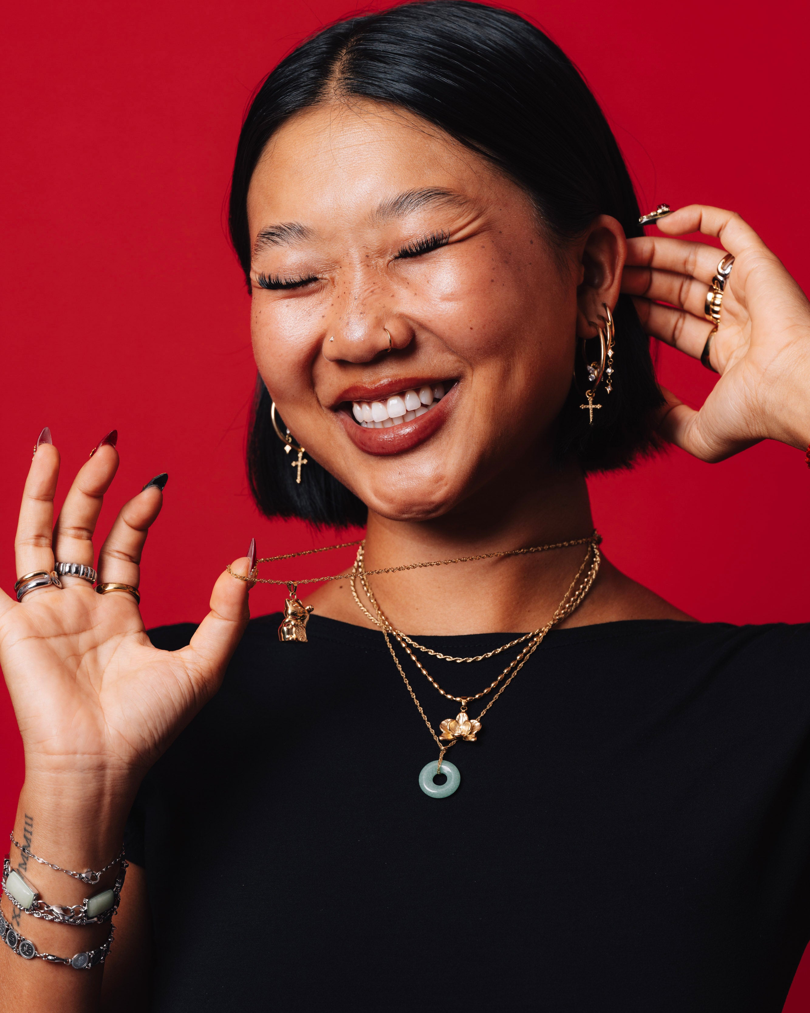 Lucky Cat Happiness Necklace