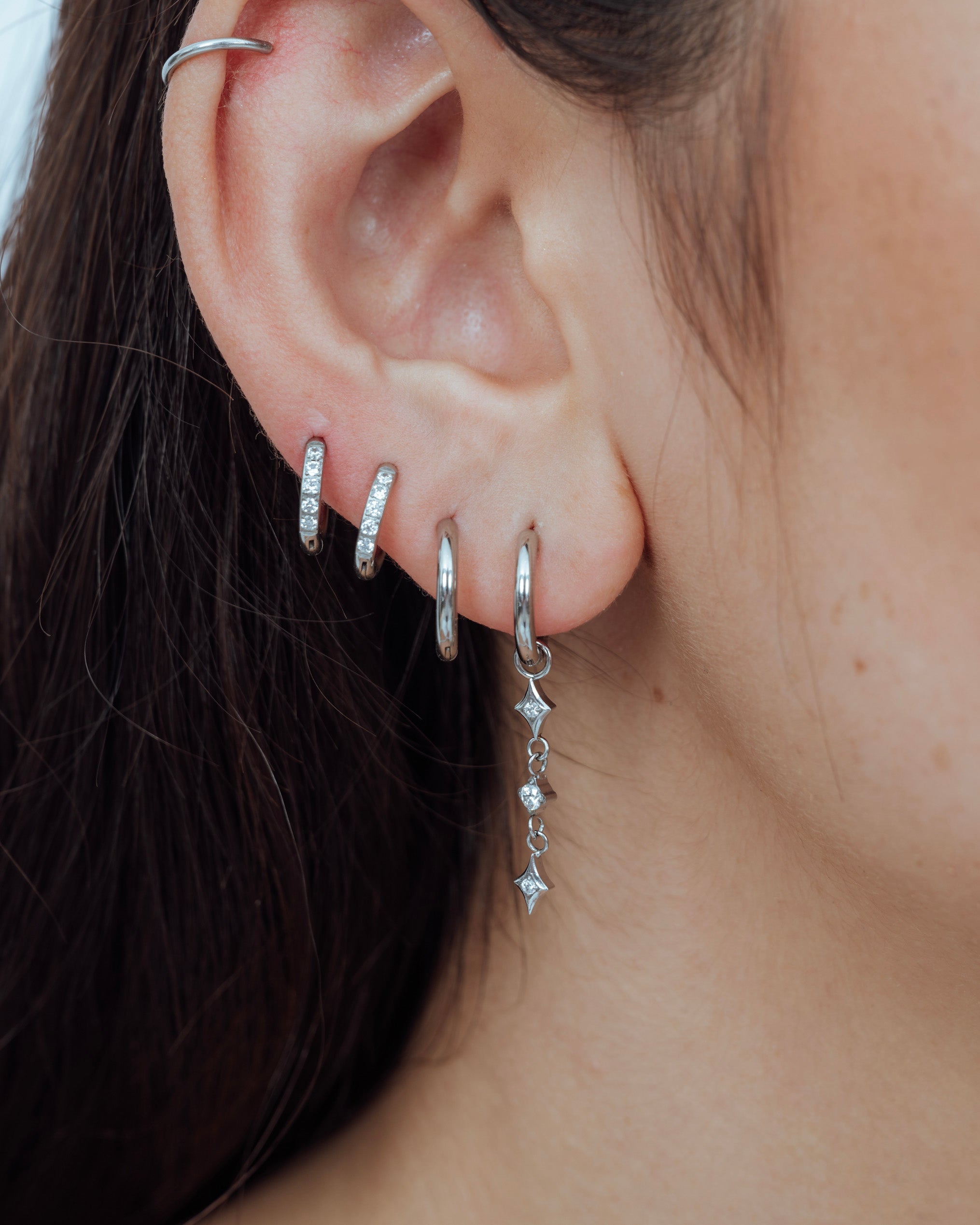 Starburst Diamond Charm