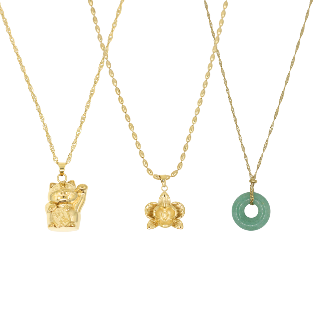 Lucky Moon Necklace Bundle