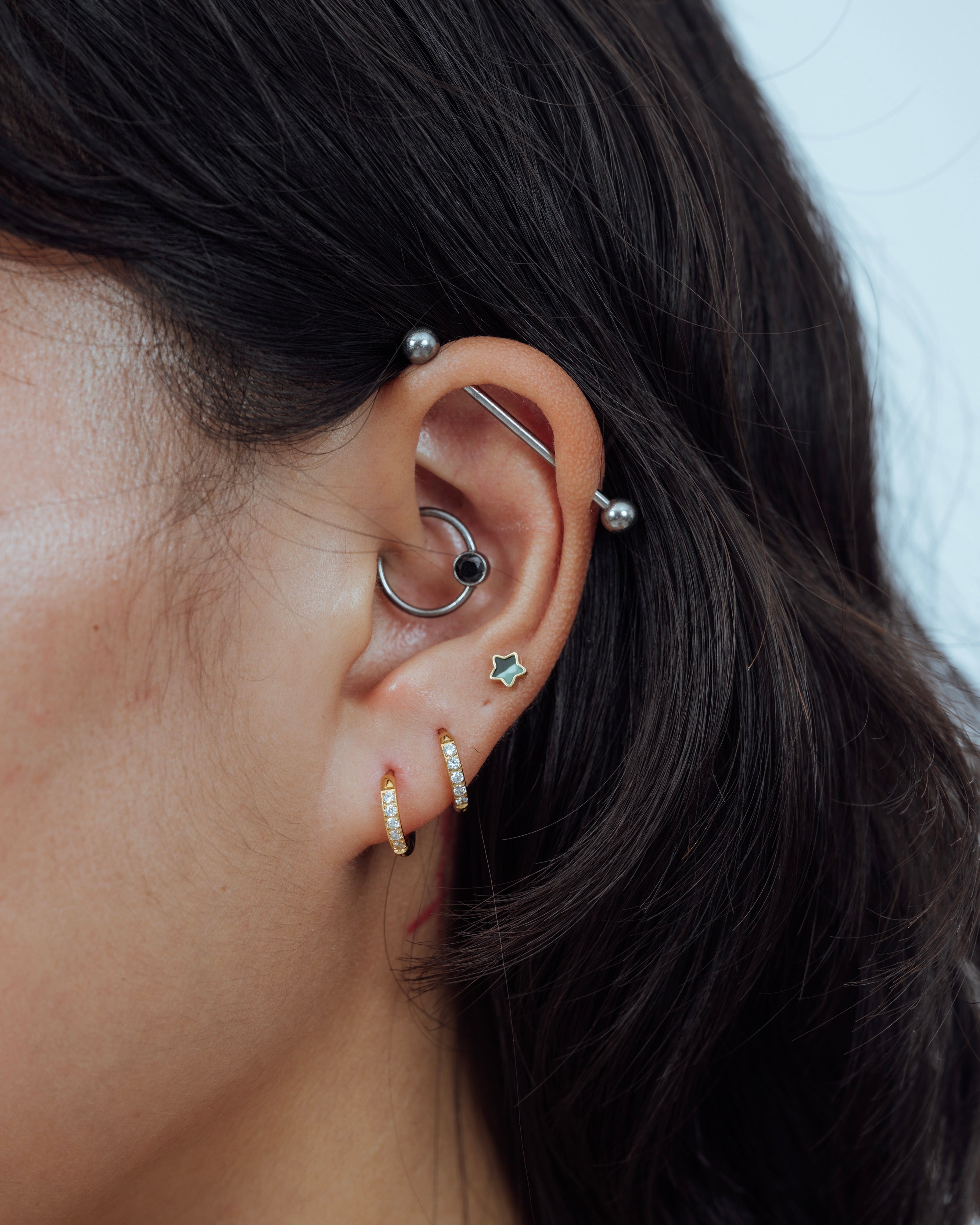 My Huggies Sparkle Hoop Earrings