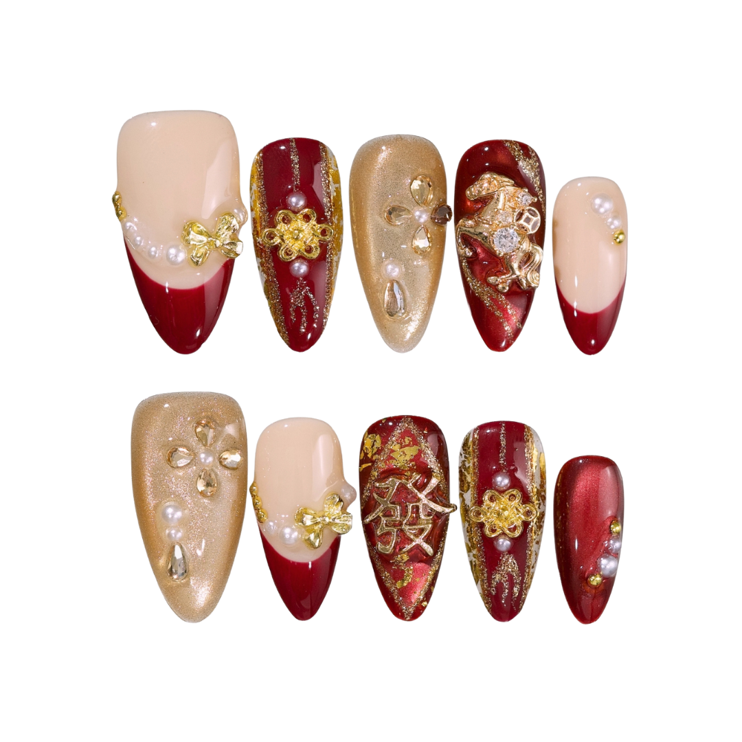 Fortune and Luck Horse Nail Set