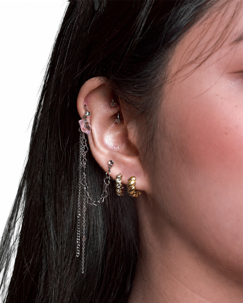 Cloud Dome Earring 02