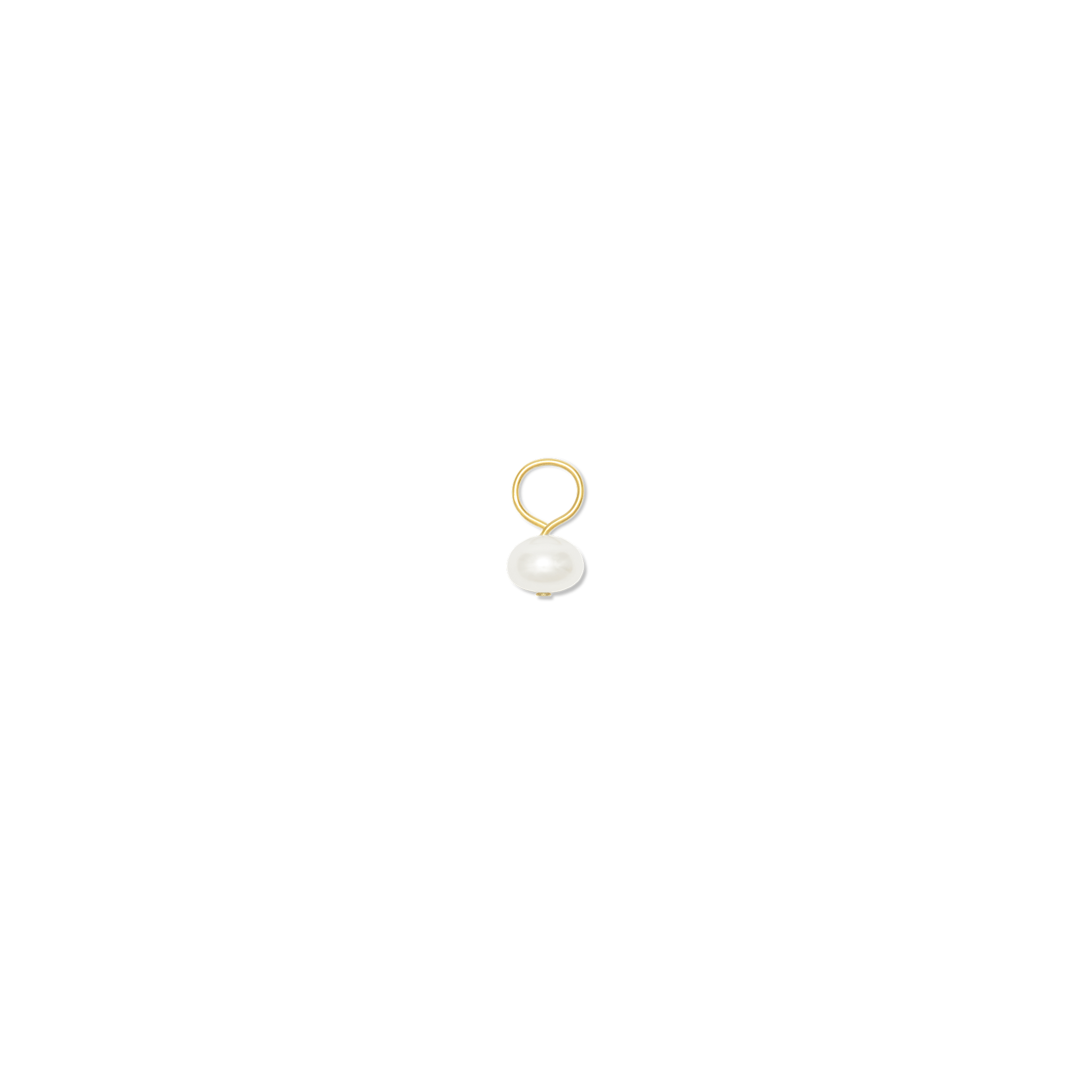 Freshwater Pearl Necklace Charm
