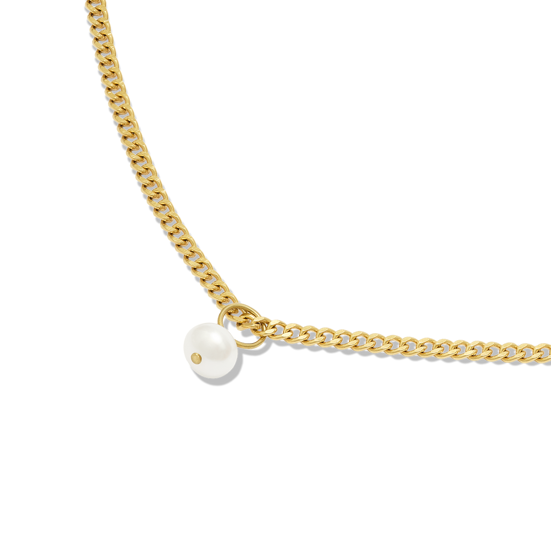 Freshwater Pearl Necklace Charm