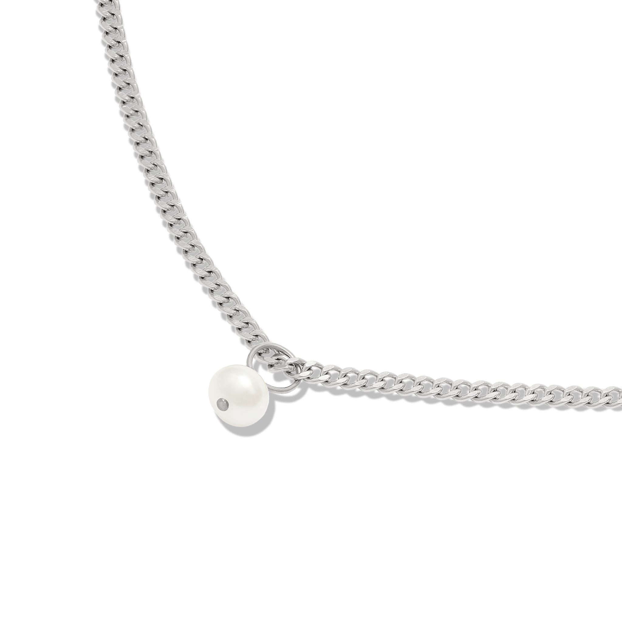 Freshwater Pearl Necklace Charm