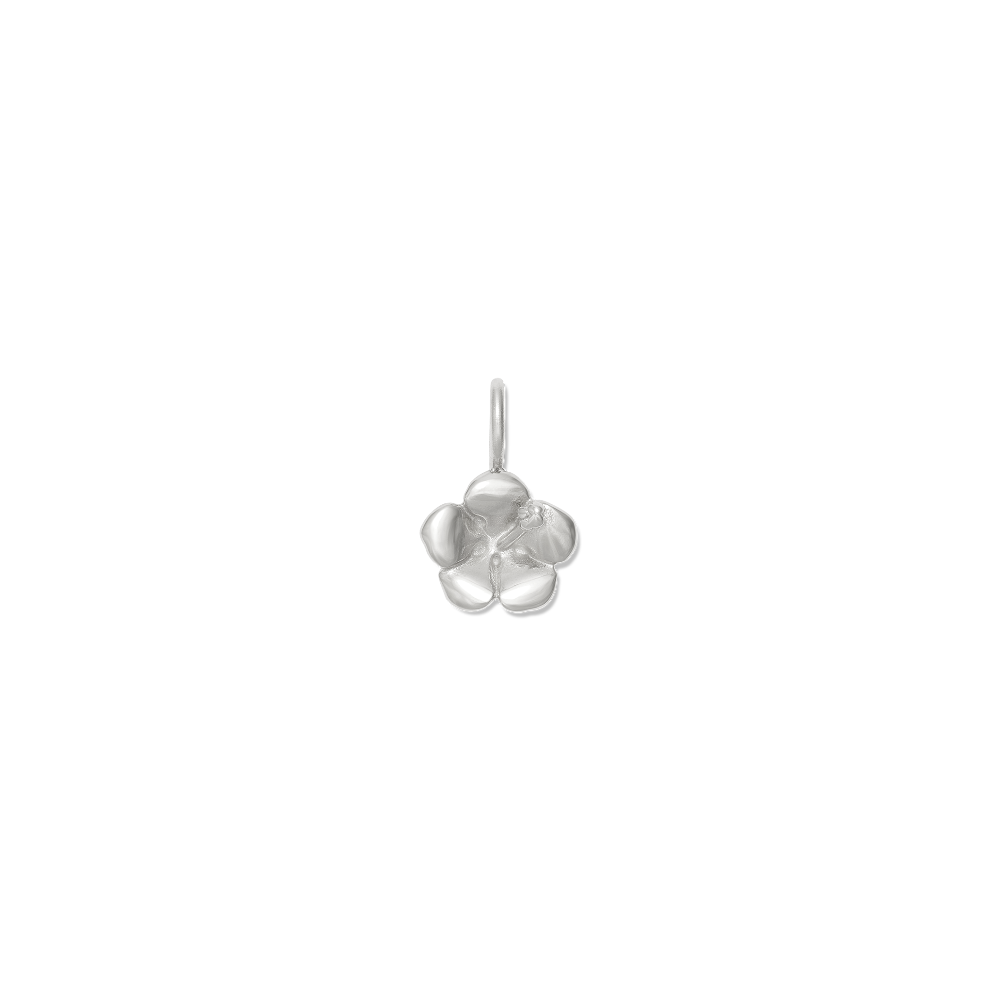 Hibiscus Necklace Charm