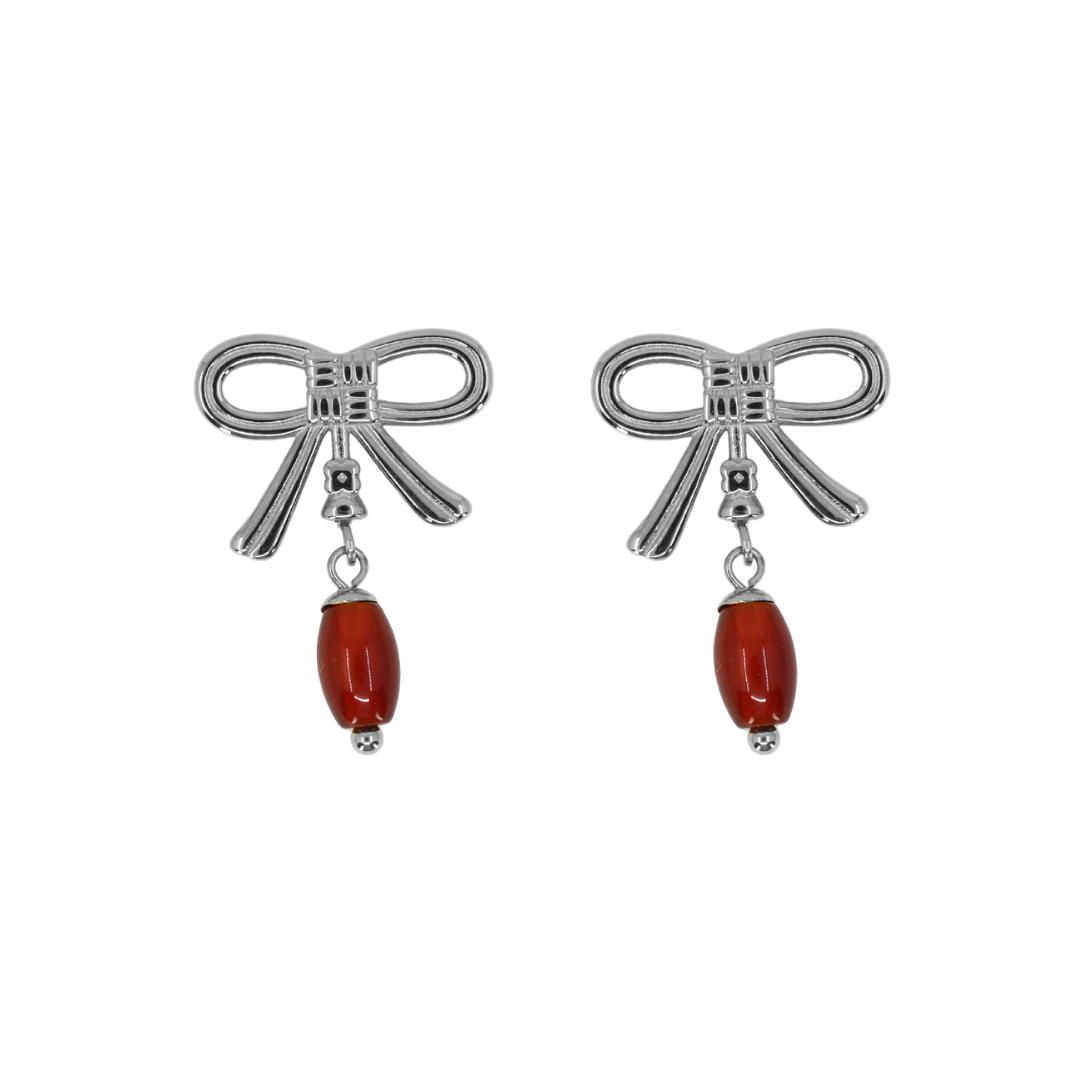 Lucky Knot Ribbon Earring