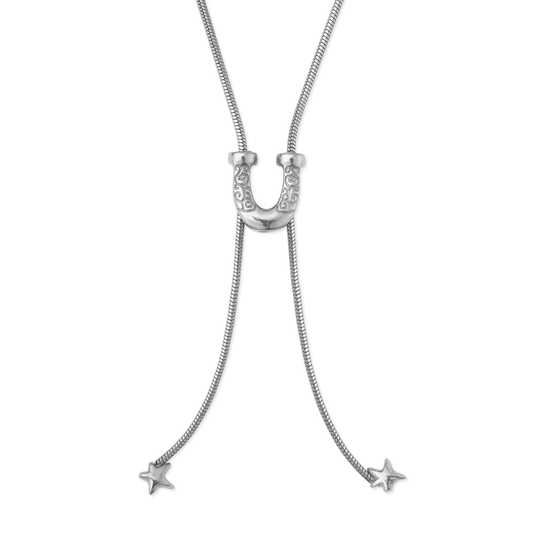 Horseshoe Lariat Necklace
