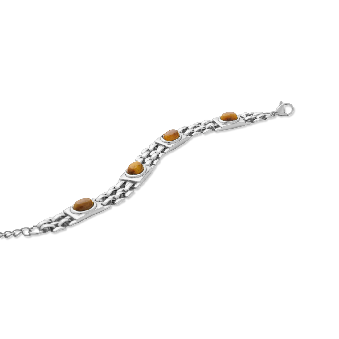 Tiger's Eye Panther Bracelet