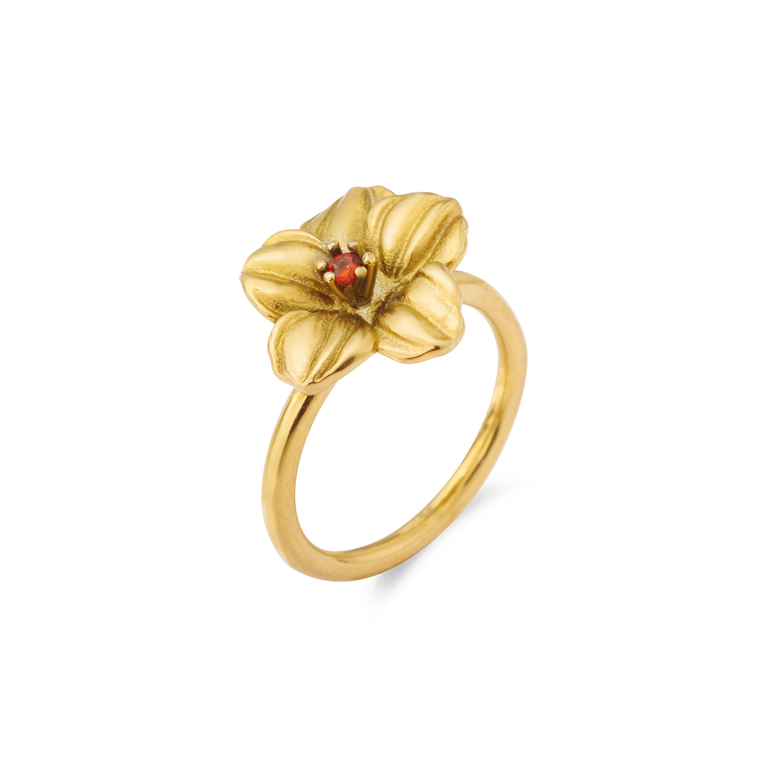 Nature's Alchemy Hibiscus Ring