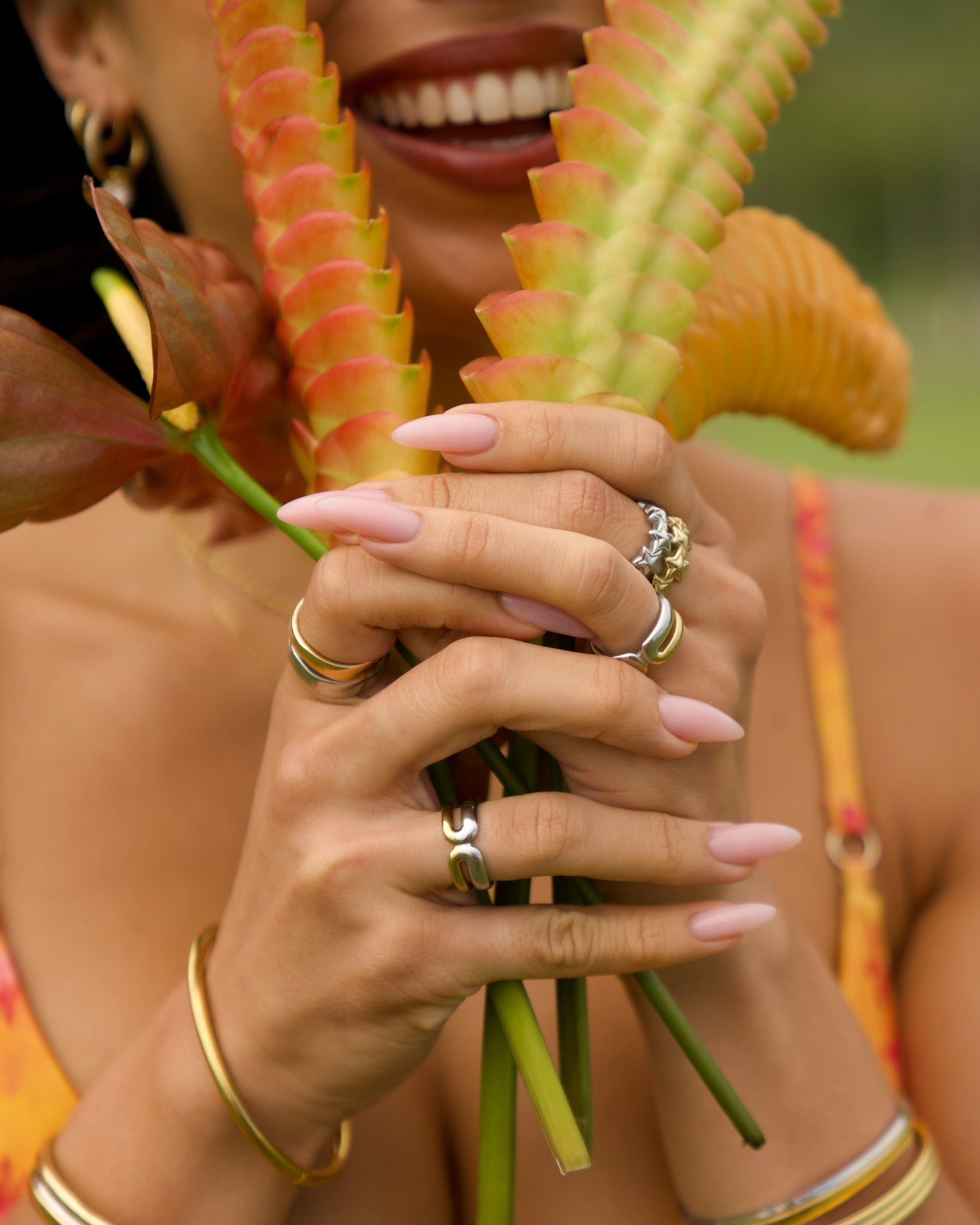Stackable Wave Ring Set