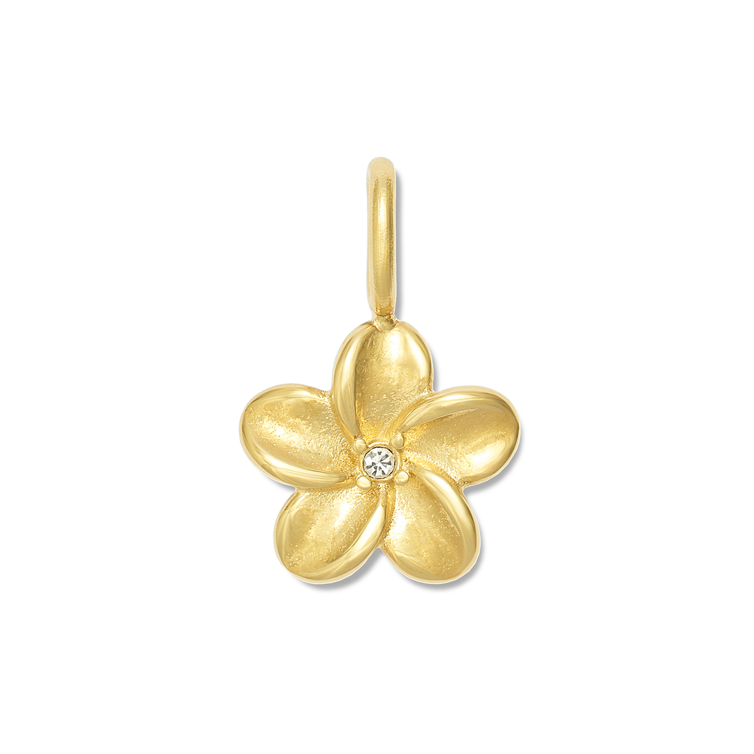 Plumeria Necklace Charm
