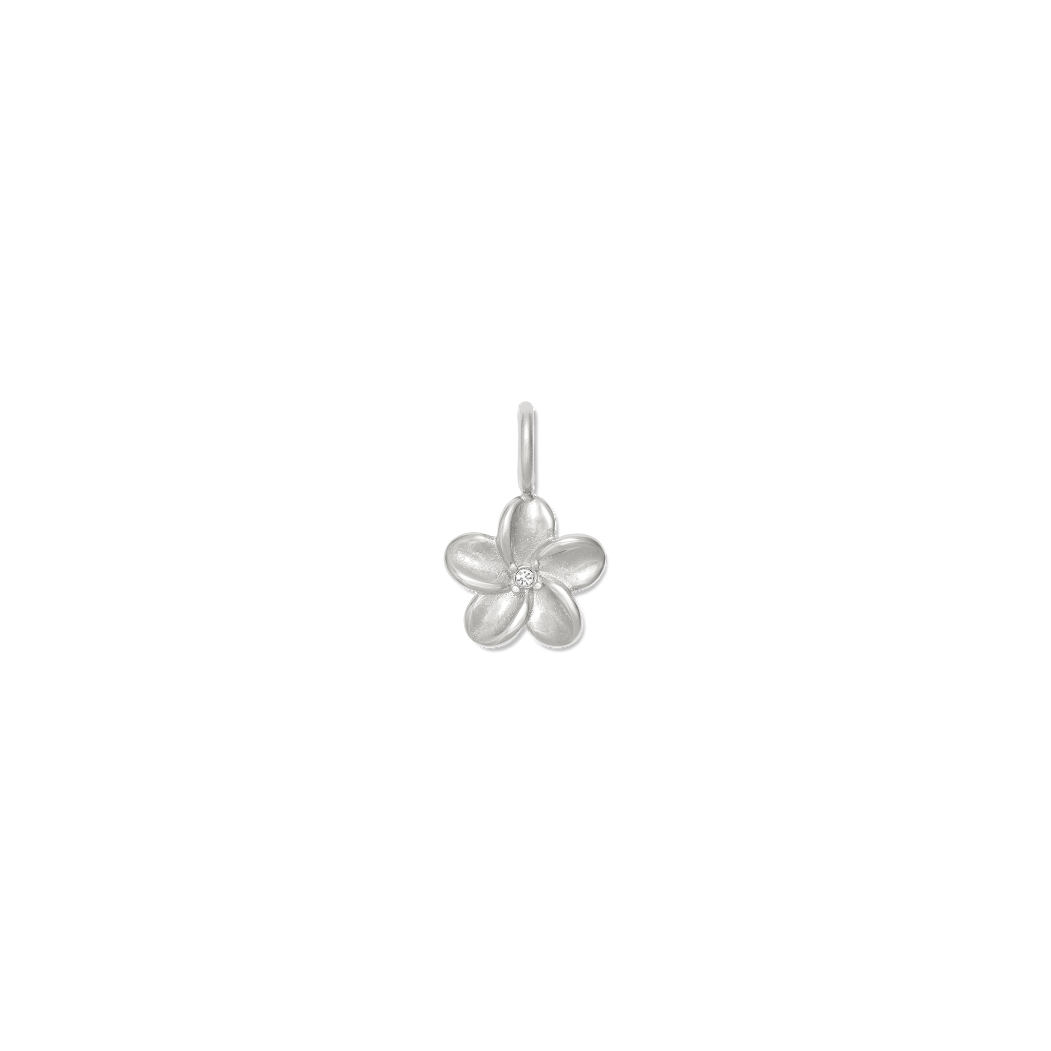Plumeria Necklace Charm