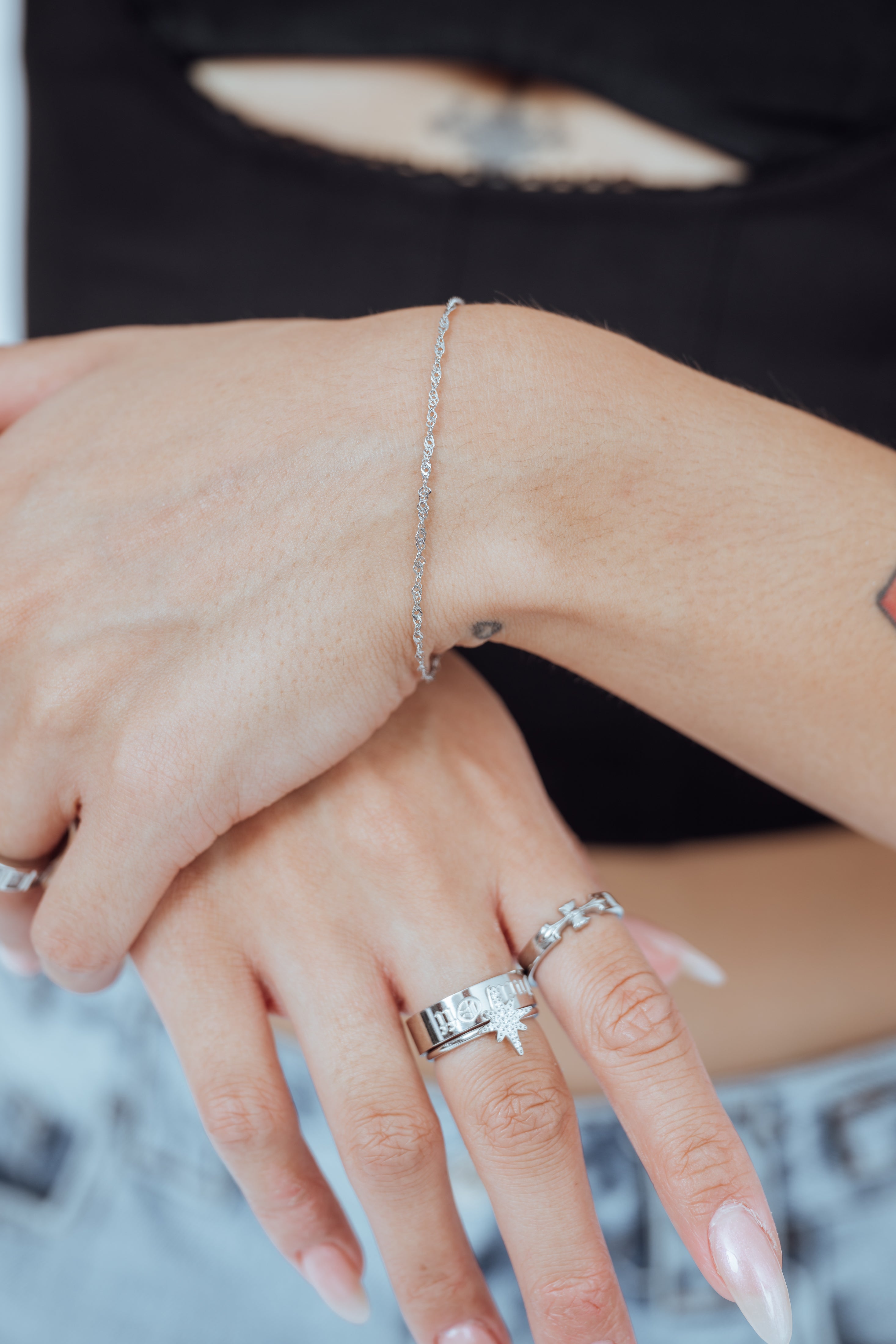 Dainty Rope Chain Bracelet
