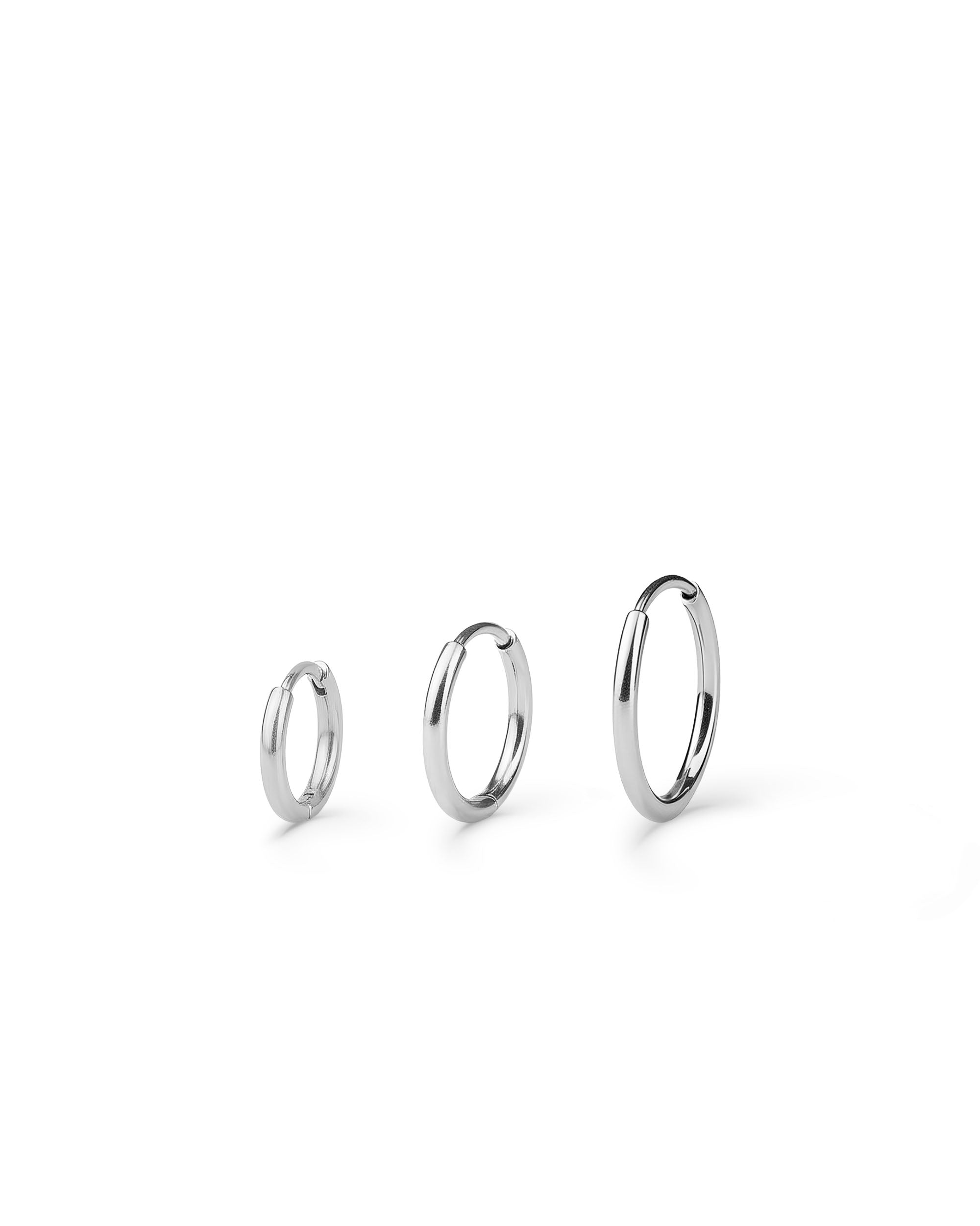 Triple Hoops Set — Small
