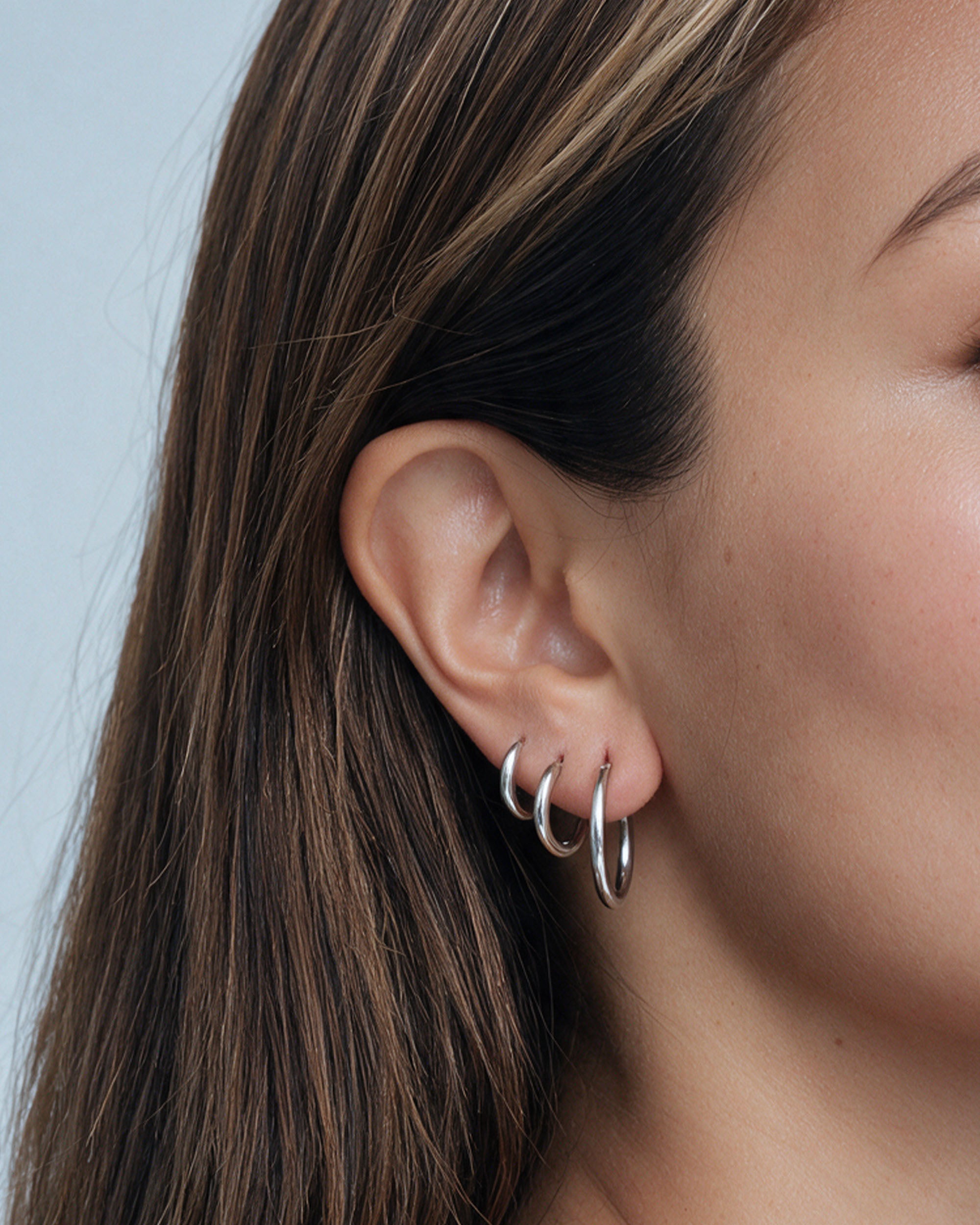 Triple Hoops Set — Small
