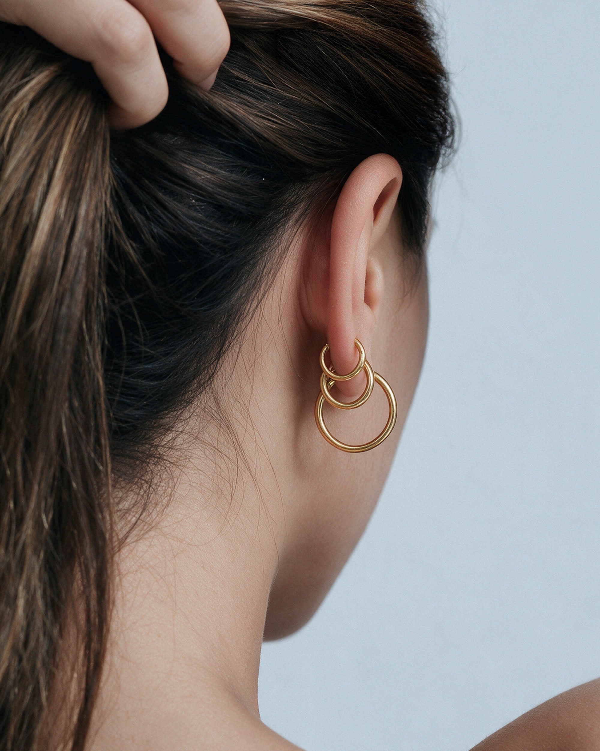 Triple Hoops Set — Small