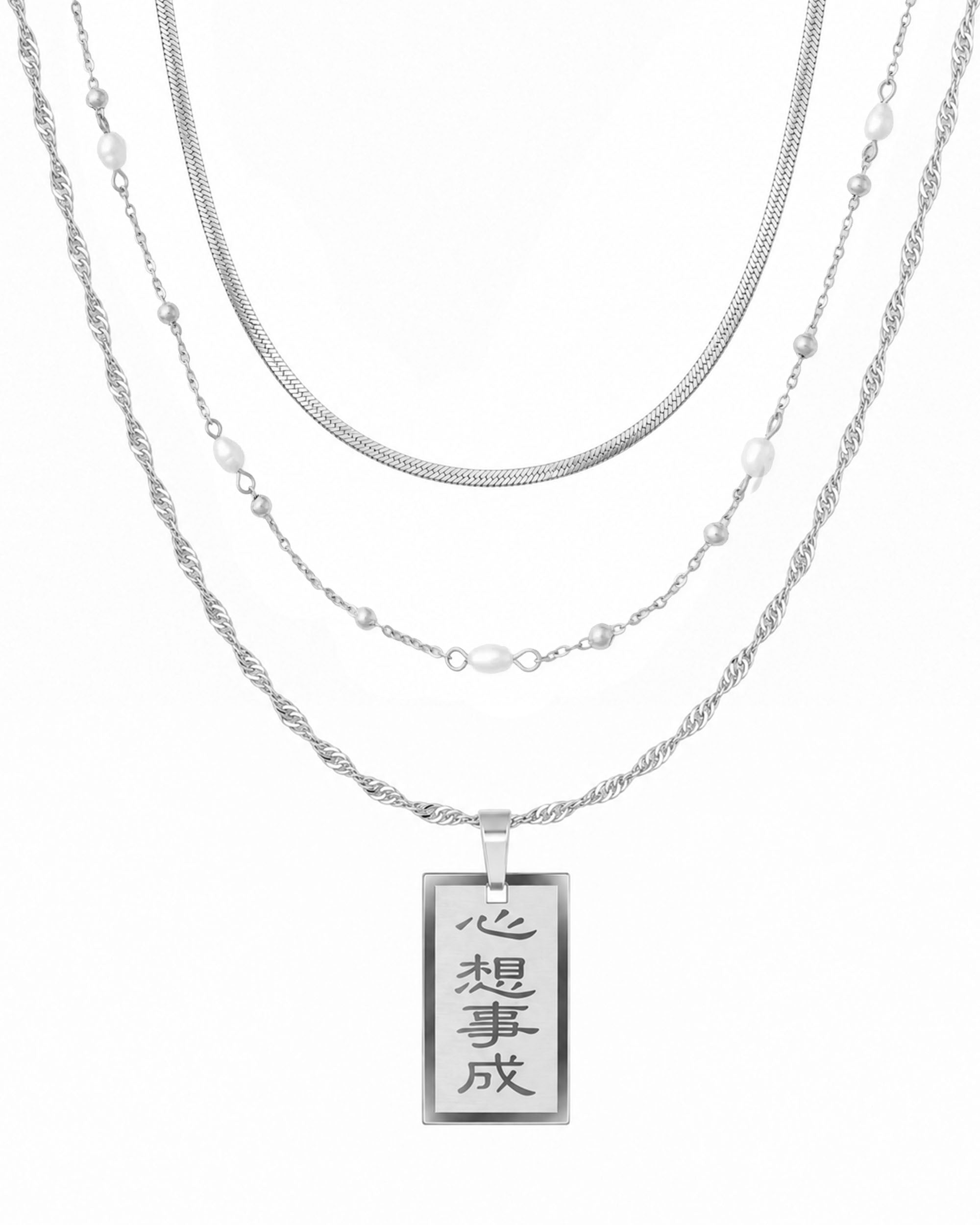 Manifestation Layer Set in silver