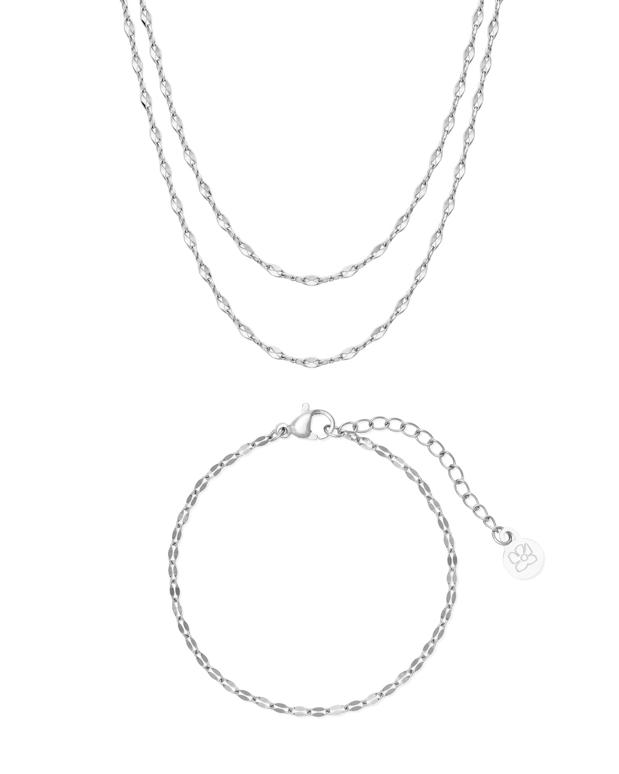 The Kara Set in silver