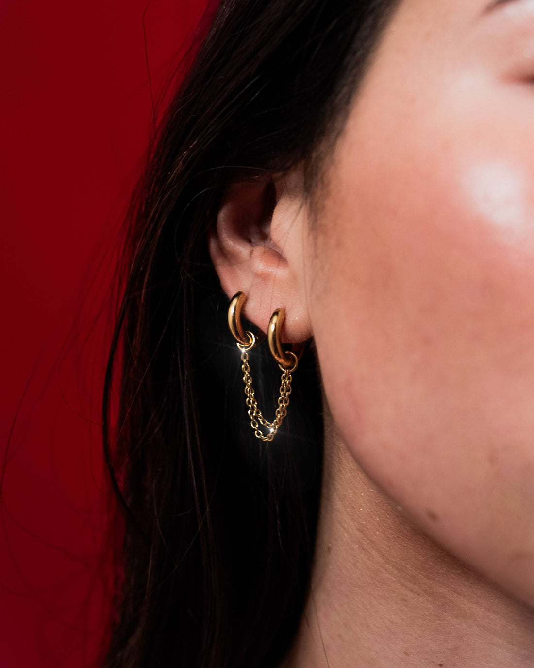 Double Chain Hoops