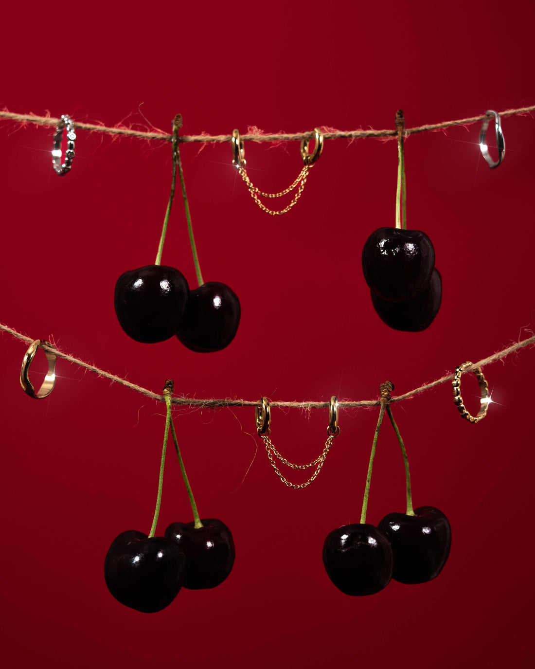Double Chain Hoops