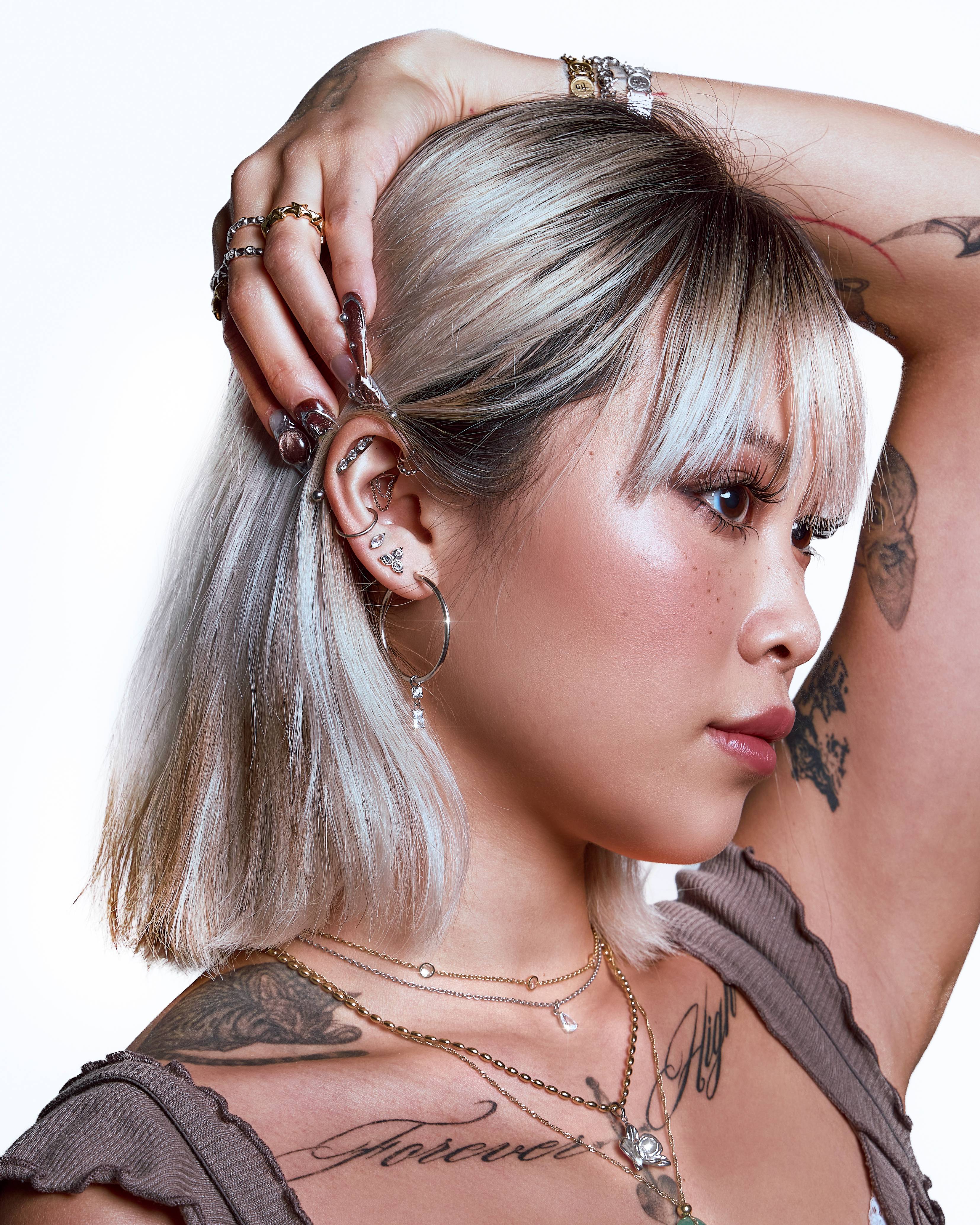 Marquise Diamond Stud