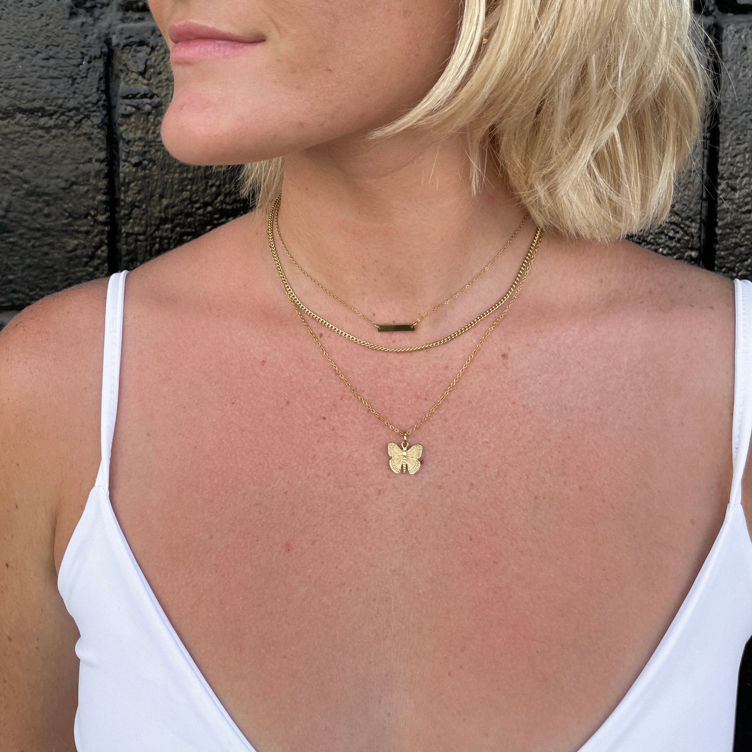 Dainty Cuban Chain Necklace