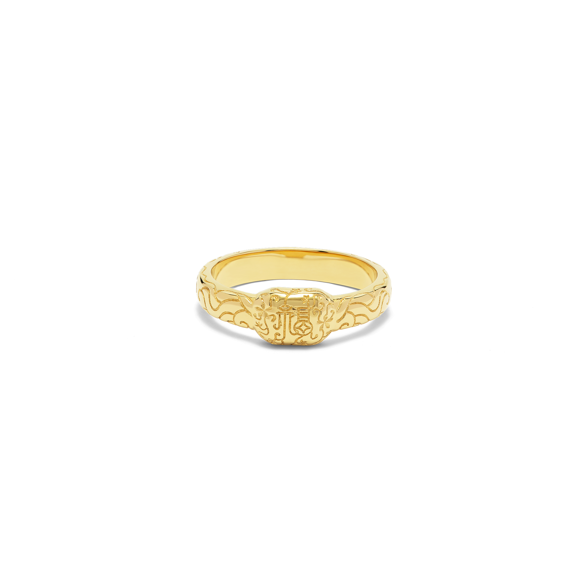 
Plum Blossom Happiness Band Ring